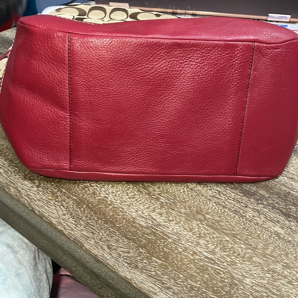 Genuine Coach Park Signature Carrie Tote F23297 - Picture 7 of 16